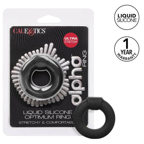 Calexotics - Alpha Optimum Ring Black