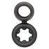 Calexotics - Alpha Dual Magnum Ring Black