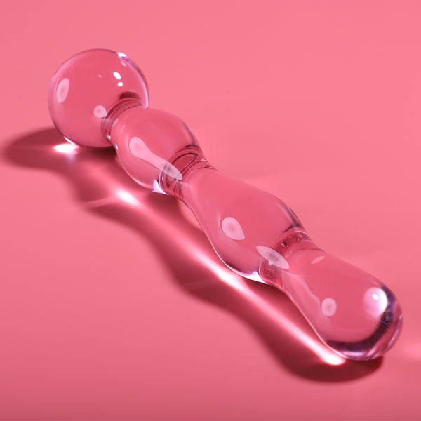 Nebula Series By Ibiza - MOdel 13 Dildo Borosilicate Glass Pink 18 Cm -o- 3.5 Cm