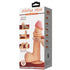 Pretty Love - Sliding Skin Series Realistic Dildo With Sliding Skin Suction Cup Flesh 23.4 Cm