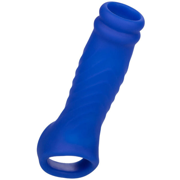 Calexotics - Admiral Wave Penis Cover Liquid Silicone Blue