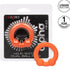 Calexotics - Alpha Dual Ball Ring Orange