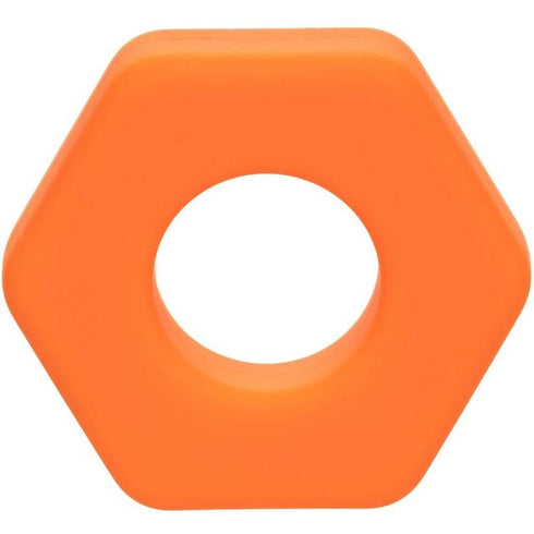 Calexotics - Alpha Prolong Sexagon Ring Orange
