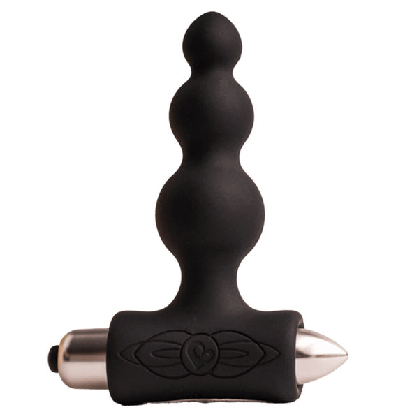Rocks- Off - Petite Sensations Bubbles Anal Plug Vibrator Black