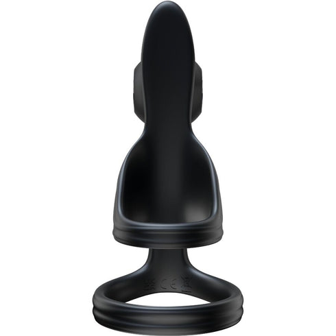 Snail Vibe - Jovi Couples Ring Remote Control Black