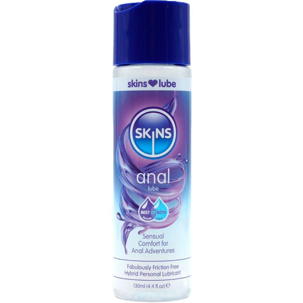 Skins - Anal Hybrid Water & Silicone-Based Lubricant 130 Ml